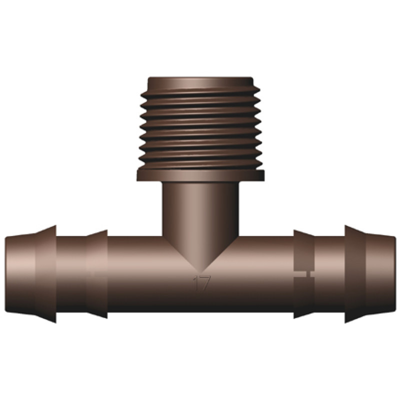 TECO Трійник TEE ЗР 17х1/2"х17